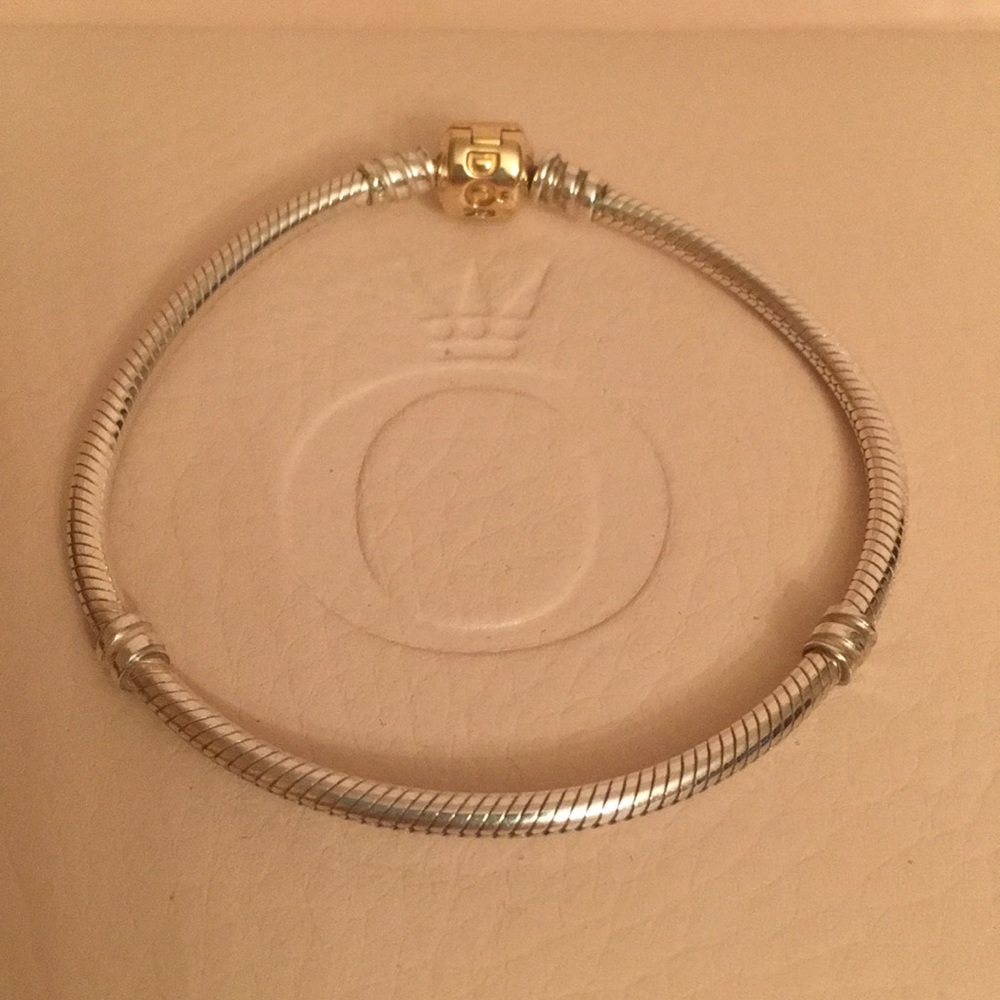 Authentic Pandora Silver Charm Bracelet
